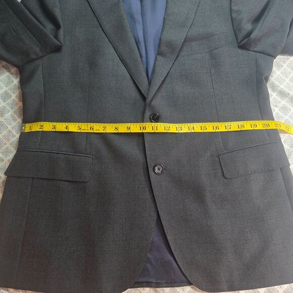 Suitsupply Men's Gray Sienna Blazer Vitale Barberis Canonico Super 110s 44R - Picture 9 of 12